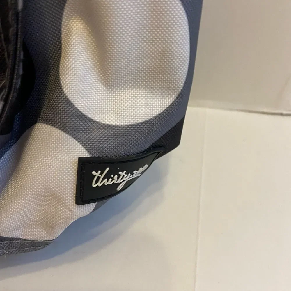 Thirty one‎ dots insulated tote 15”x13 monogram H